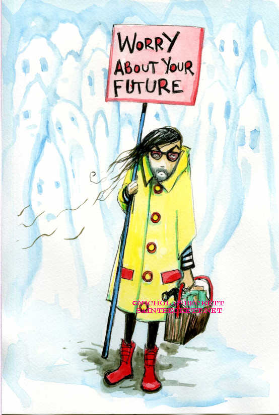 Off protesting today