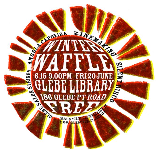 I supposedly teaching how to make zines at this thing